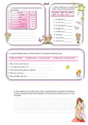 English Worksheet: similes