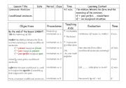 English Worksheet: Conditional sentences