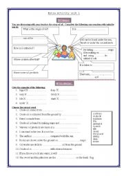 English Worksheet: oil