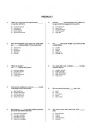 English worksheet: modals (test)