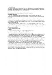 English Worksheet: Worksheet about barack obama