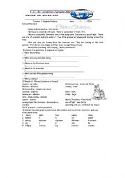 English Worksheet: merry christmas 