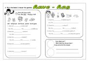 English Worksheet: Have - Has