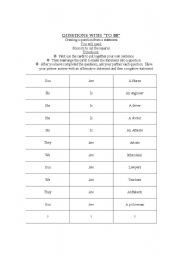 English worksheet: Making questions from statements  using the verb 