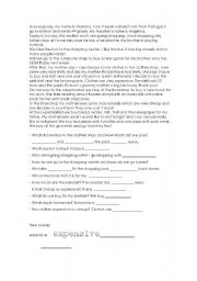 English worksheet: evaluation 4th grade of everything they learned