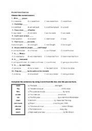 English Worksheet: Passive Exercises
