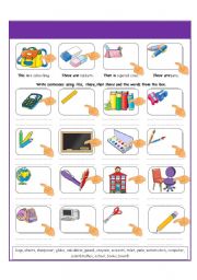 Demonstratives and school objects