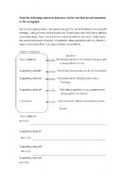 English worksheet: about myself