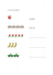 English worksheet: Numbers 1 to 5