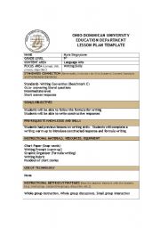 English Worksheet: Formula Writing
