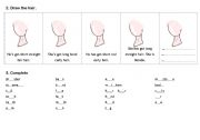 English Worksheet: YLE  Movers - Body 2