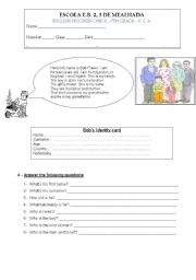 English worksheet: A short progress check