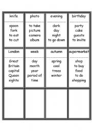 English worksheet: Activity