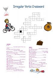 Irregular Verbs Worksheet