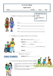 English Worksheet: Greetings