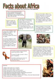 Facts about Africa