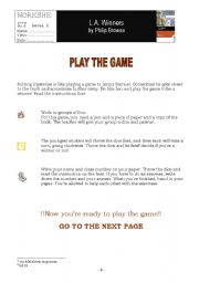 English Worksheet: L.A. Detectove