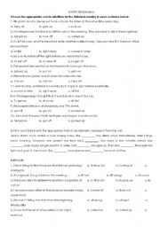 English Worksheet: Idioms