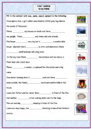 English Worksheet: Past Simple was and were