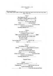 English Worksheet: beyonce