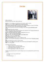English Worksheet: Likes and dislikes, reading, speaking, writing