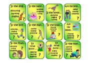 English Worksheet: Getting the right word - CARD GAME