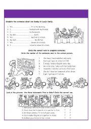 English Worksheet: Present Simple