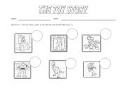 English Worksheet: The toy Story