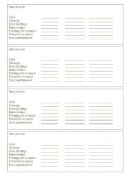 English Worksheet: Have you ever...?
