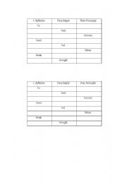 English Worksheet: irregular verbs test
