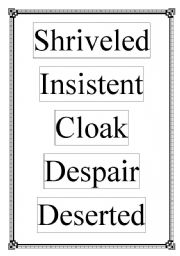 English Worksheet: the vocab of Gold coin