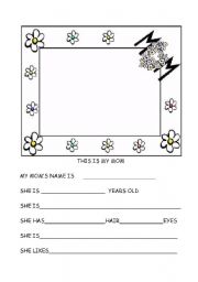 English Worksheet: MOTHERS DAY