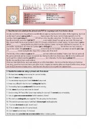 English Worksheet: Phrasal verbs: PUT 