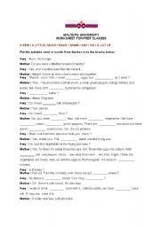 English Worksheet: quantifiers