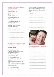 Fathers Day Poems Writing 