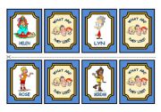 English Worksheet: WHAT ARE THEY LIKE? - BOARD GAME (PART 3)