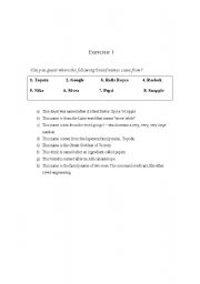 English Worksheet: Advertising and Branding