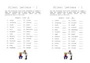 Silent letters worksheets