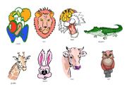 English worksheet: ANIMALS