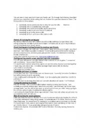 English Worksheet: PHYSICAL DESCRIPTION