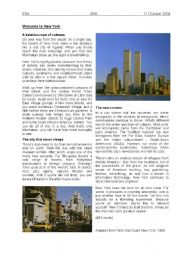 English Worksheet: New York