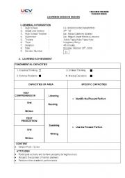 English Worksheet: lesson