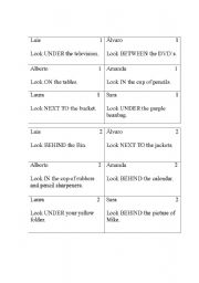 English Worksheet: Easter Egg Hunt Prepositions