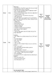 English Worksheet: comperatives lesson plan