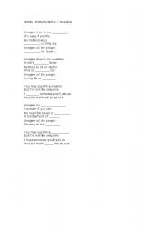 English Worksheet: Lyrics 