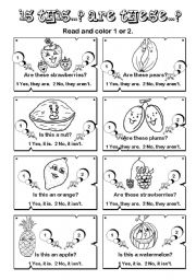 English Worksheet: Is this... Are these...? series (4/7)