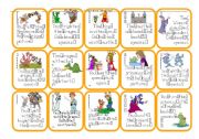 English Worksheet: Boardgame - Save the princess - Part 2