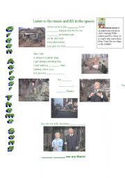 English worksheet: Living in country - 