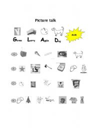 English worksheet: Picture talk