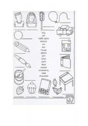 English Worksheet: basic_vocabulary